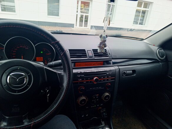 2004 Mazda 3 I (BK), серый, 450000 рублей - вид 7