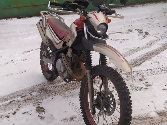 2005 Yamaha XT250 Serow, красный, 270000 рублей - вид 1