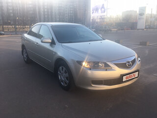 2007 Mazda 6 I (GG) Рестайлинг, серый, 600000 рублей, вид 4