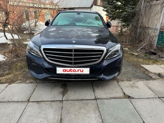 2015 Mercedes-Benz C-Класс 180 IV (W205), синий, 2200000 рублей, вид 1