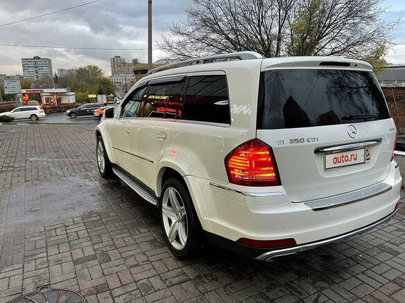 2012 Mercedes-Benz GL-Класс 350 I (X164) Рестайлинг, белый, 3100000 рублей - вид 3