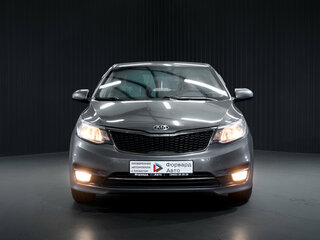 2016 Kia Rio III Рестайлинг, серый, 990000 рублей, вид 2