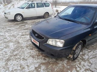 2008 Hyundai Accent ТагАЗ II, серый, 425000 рублей, вид 1
