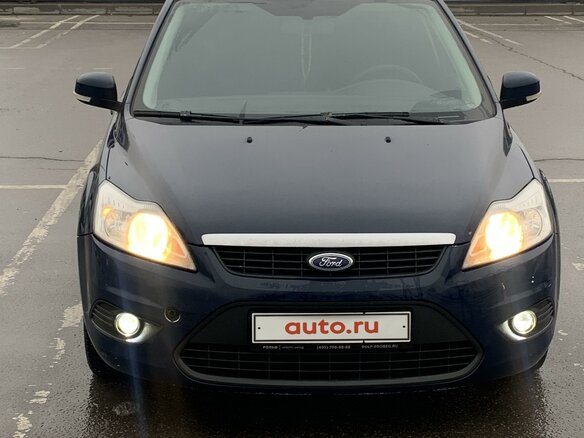 2008 Ford Focus II Рестайлинг, синий, 370000 рублей - вид 1