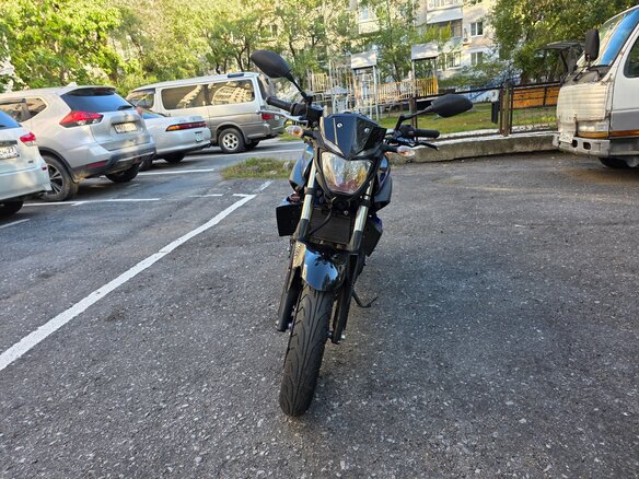 2018 Yamaha MT-25, синий, 250000 рублей - вид 1