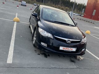 2008 Honda Civic Hybrid VIII, чёрный, 720000 рублей, вид 4