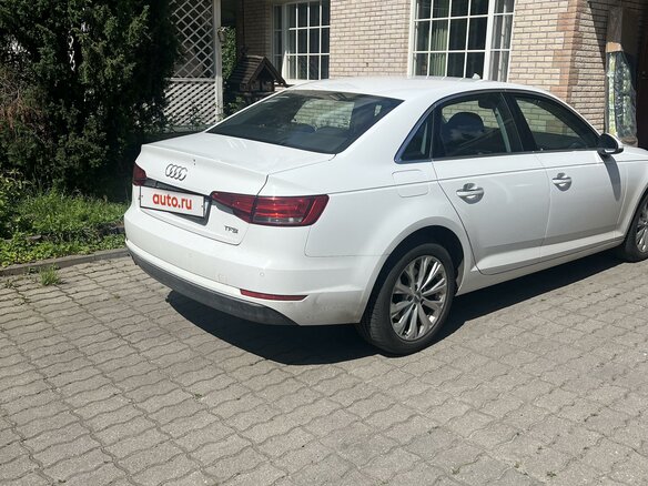 2015 Audi A4 V (B9), белый - вид 4