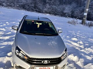 2021 Lada (ВАЗ) Vesta I, серебристый, 1050000 рублей, вид 4