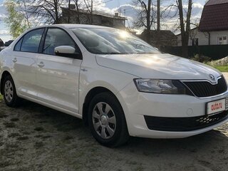 2019 Skoda Rapid I Рестайлинг, белый, 1369990 рублей, вид 2