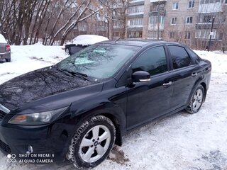2008 Ford Focus II Рестайлинг, чёрный, 585000 рублей, вид 5