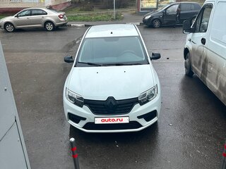 2019 Renault Logan II Рестайлинг, белый, 730000 рублей, вид 2