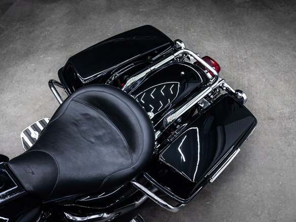2003 Harley-Davidson Road King, чёрный, 1400000 рублей - вид 16