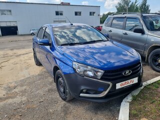 2021 Lada (ВАЗ) Vesta I, синий, 1100000 рублей, вид 2