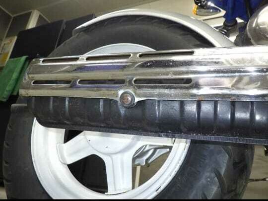 1982 Yamaha Mate, синий, 57000 рублей - вид 3