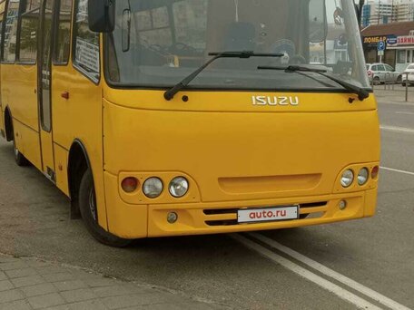 2012 Isuzu Citibus, жёлтый, 750000 рублей, вид 1