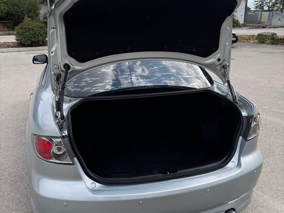 2007 Mazda 6 I (GG) Рестайлинг, серебристый - вид 13