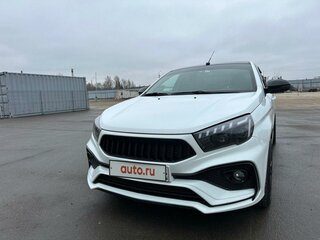 2017 Lada (ВАЗ) Vesta I, белый, 850000 рублей, вид 4