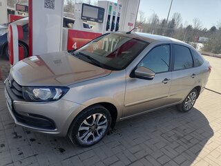 2020 Lada (ВАЗ) Granta I Рестайлинг, серый, 949000 рублей, вид 1