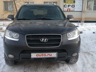 2008 Hyundai Santa Fe II, чёрный, 1350000 рублей, вид 1