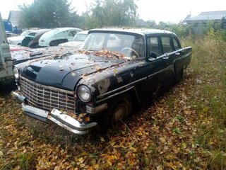 1954 ГАЗ 12 ЗИМ, чёрный, 1500000 рублей, вид 1