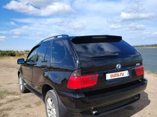 2005 BMW X5 3.0i I (E53) Рестайлинг, чёрный, 1200000 рублей, вид 4