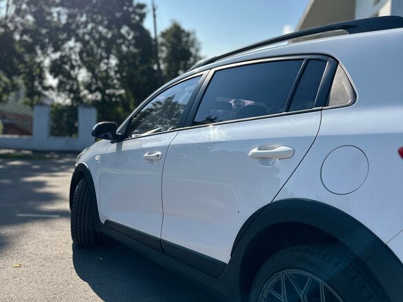2021 Kia Rio X IV Рестайлинг, белый, 1900000 рублей - вид 7