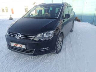 2012 Volkswagen Sharan II, чёрный, 1060000 рублей, вид 4