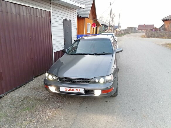 1992 Toyota Corona SF IX (T190), зелёный, 430000 рублей - вид 7