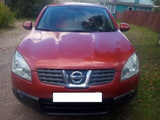 2008 Nissan Qashqai I, красный, 1090000 рублей, вид 2