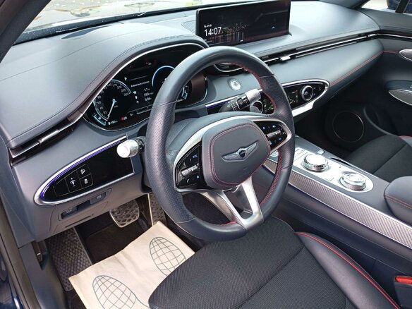 2021 Genesis GV70 I, синий, 4850000 рублей - вид 5