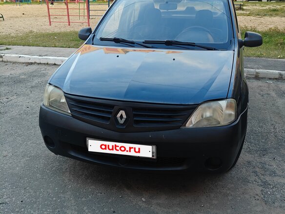 2007 Renault Logan I, чёрный, 179000 рублей - вид 2