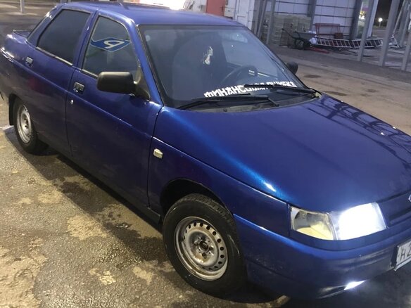 2003 Lada (ВАЗ) 2110, синий, 137000 рублей - вид 2