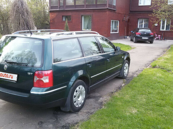 2003 Volkswagen Passat B5 Рестайлинг, зелёный - вид 2