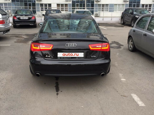 2014 Audi A6 IV (C7), чёрный - вид 3