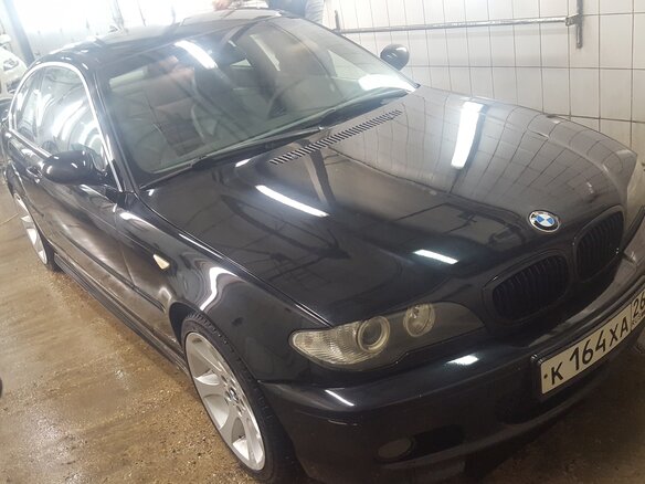 2003 BMW 3 серии 325i IV (E46) Рестайлинг, чёрный - вид 10