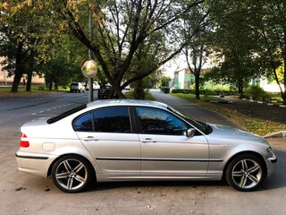 2002 BMW 3 серии 318i IV (E46) Рестайлинг, серебристый, 700000 рублей, вид 5