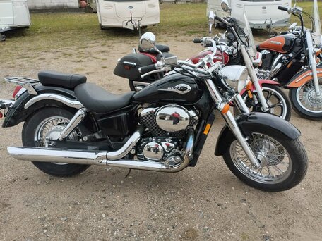 2002 Honda VT 750, чёрный, 440000 рублей, вид 2