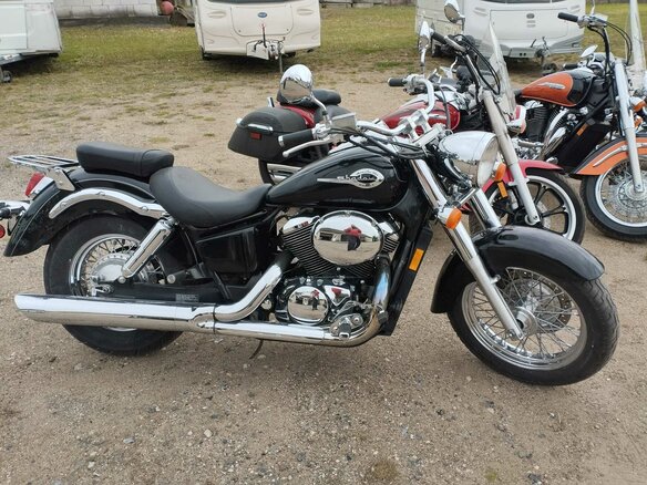 2002 Honda Shadow 750, чёрный, 440000 рублей - вид 1