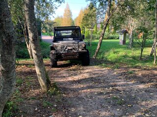 1997 Land Rover Defender 90 I, синий, 1250000 рублей, вид 3