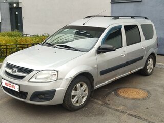 2013 Lada (ВАЗ) Largus I, серебристый, 600000 рублей, вид 1