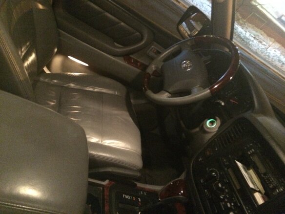 2001 Toyota Land Cruiser, зелёный - вид 5