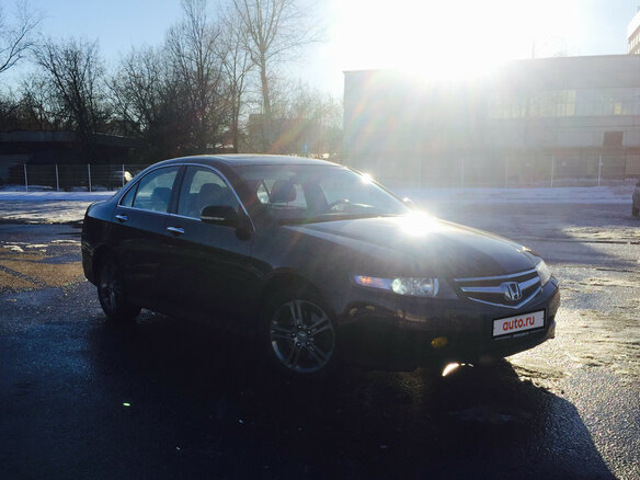 2007 Honda Accord VII Рестайлинг, коричневый - вид 1