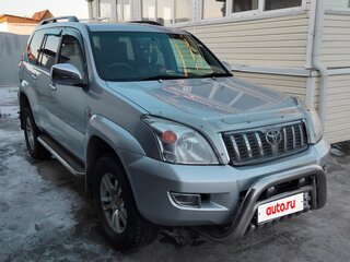 2008 Toyota Land Cruiser Prado 120 Series Рестайлинг, серый, 2800000 рублей, вид 3