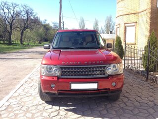 2008 Land Rover Range Rover III Рестайлинг, красный, 1700000 рублей, вид 5