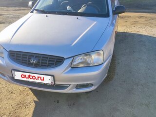 2005 Hyundai Accent ТагАЗ II, серый, 390000 рублей, вид 4