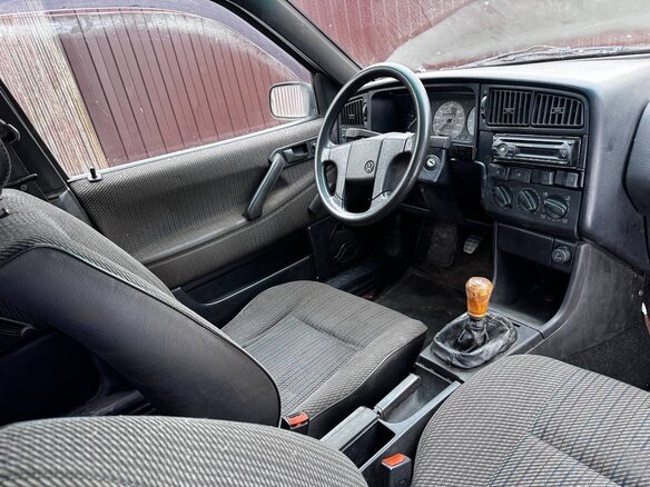 1992 Volkswagen Passat B3, чёрный, 110000 рублей - вид 9