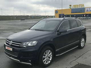 2011 Volkswagen Touareg II, синий, 2100000 рублей, вид 1