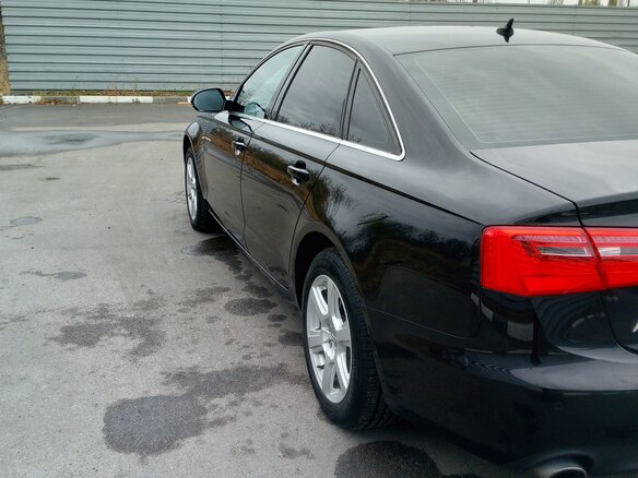 2011 Audi A6 IV (C7), чёрный, 1435000 рублей - вид 3