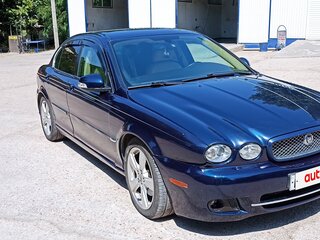 2009 Jaguar X-Type I Рестайлинг, синий, 750000 рублей, вид 2