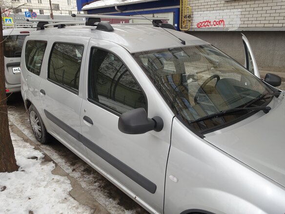 2013 Lada (ВАЗ) Largus I, серебристый, 910000 рублей - вид 9